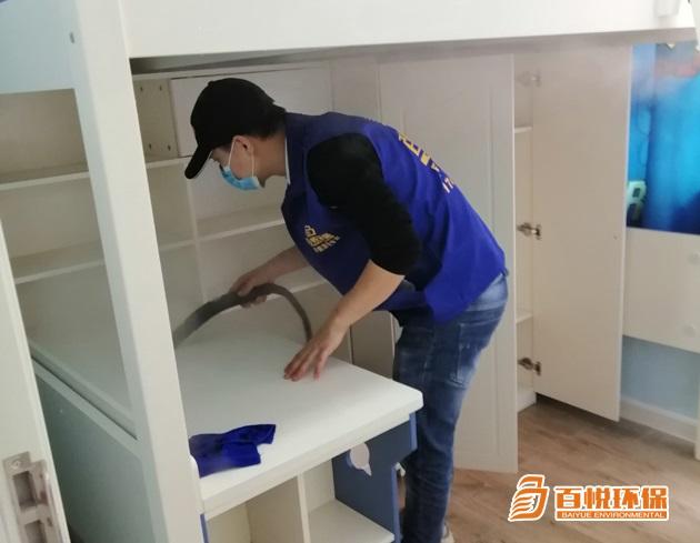 佛山新房室內除甲醛機構百悅環?？焖偃コ卵b修的甲醛